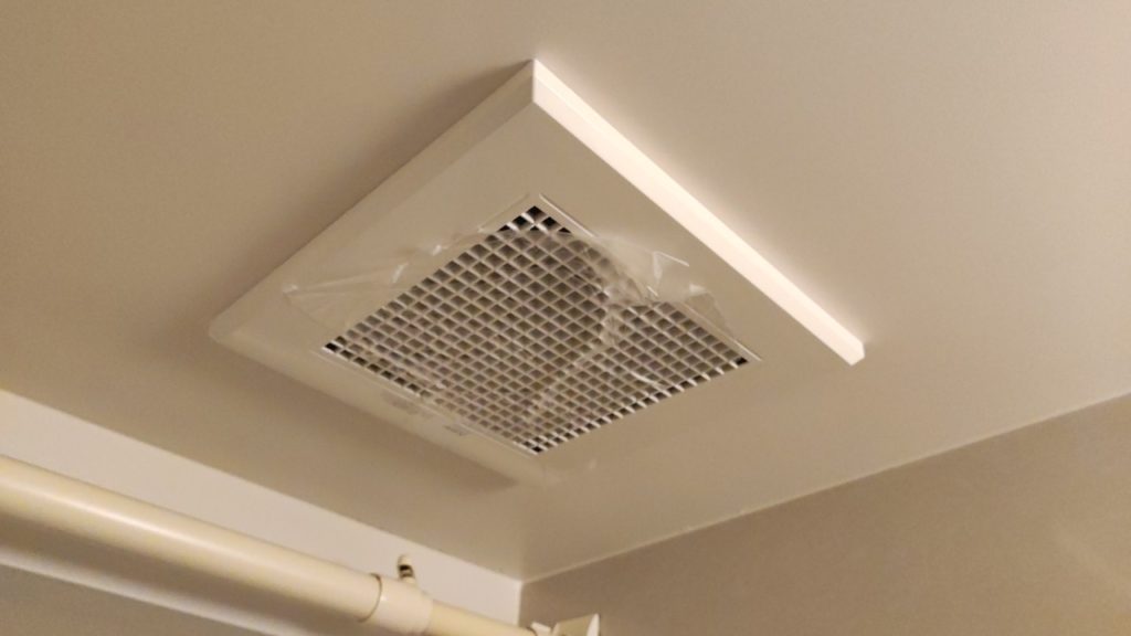 浴室換気扇　動作確認